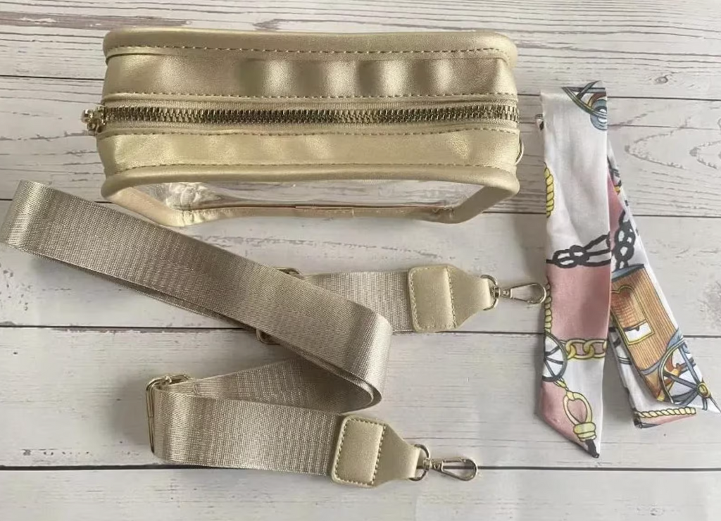 Georgia Bulldogs Black Beaded Purse Strap | UGA Game Day Bag Strap