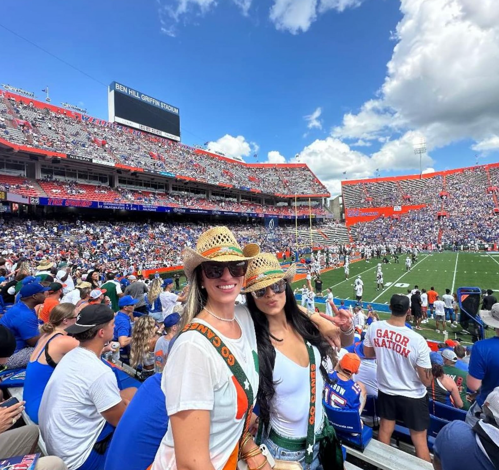 University of Miami Beaded Purse Strap | Go Canes Game Day Bag Strap
