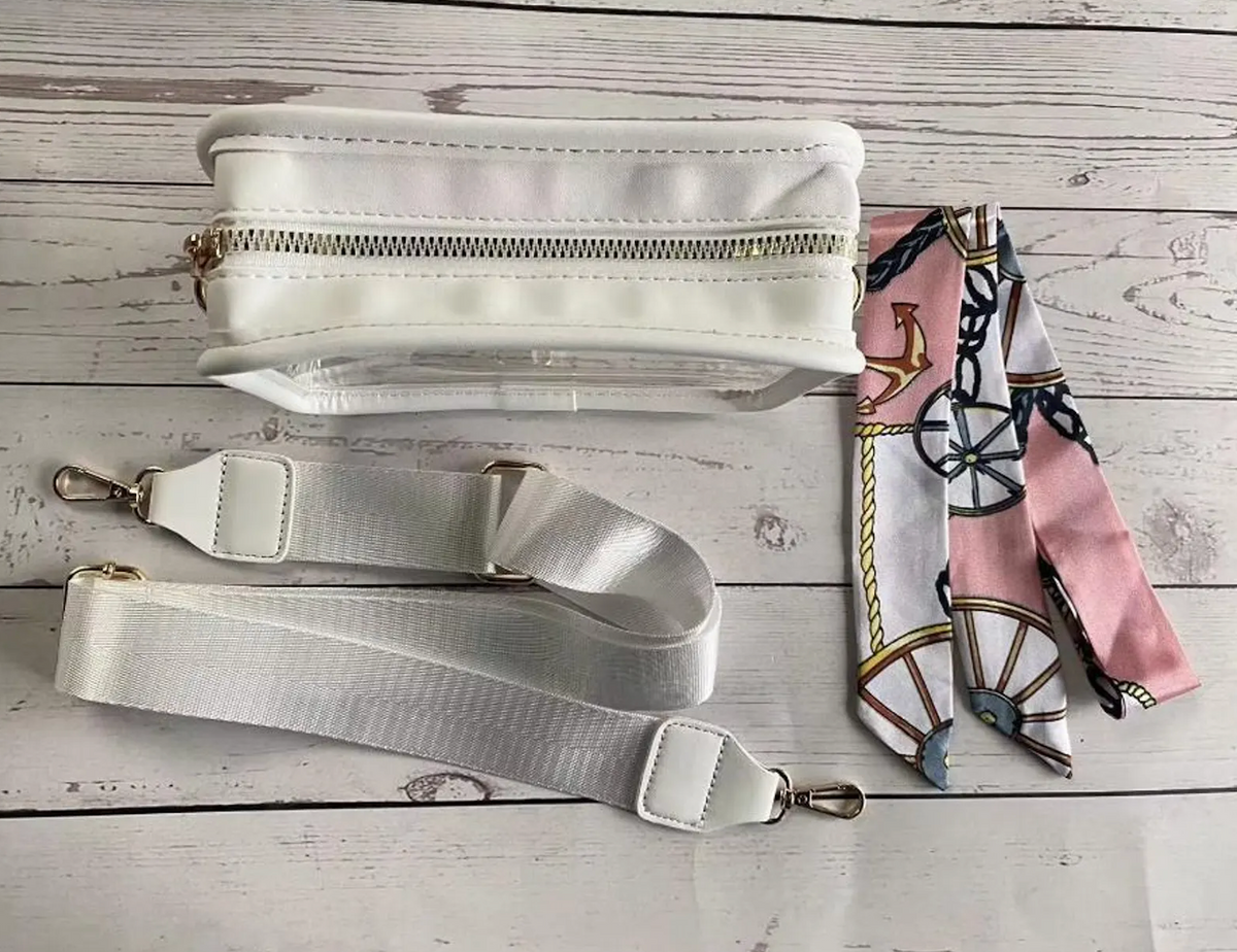 University of Miami Beaded Purse Strap | Go Canes Game Day Bag Strap