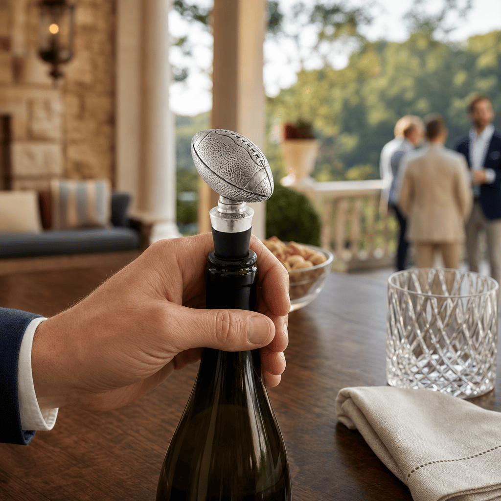 Football Bottle / Wine Stopper