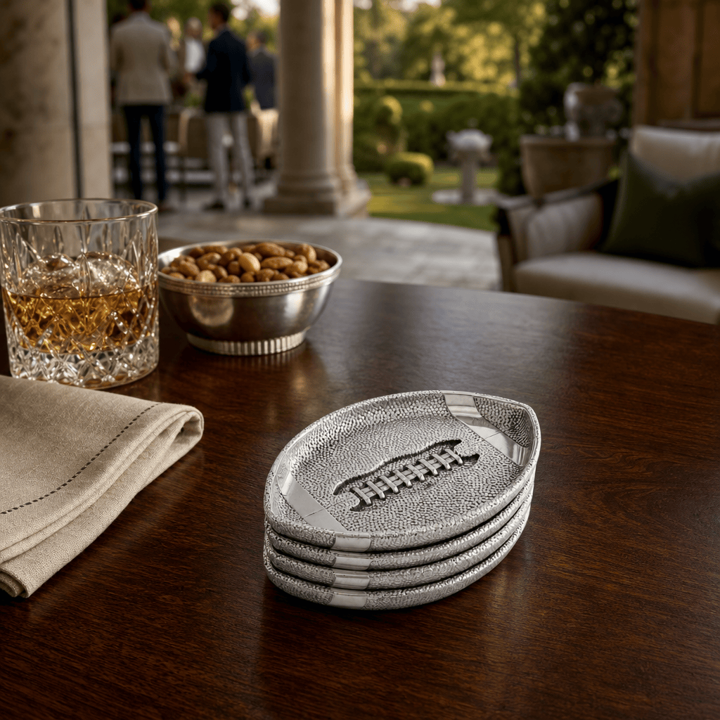 Football Coasters - Set of 4