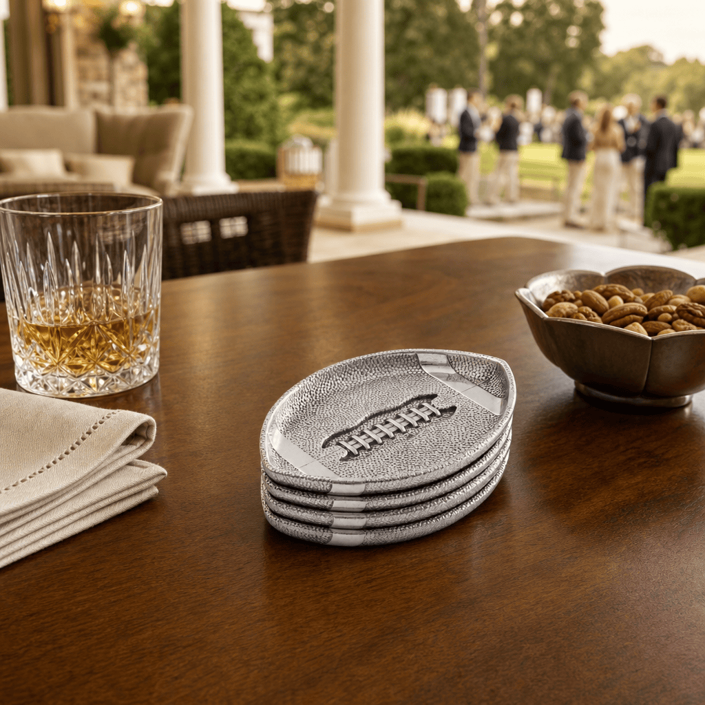 Football Coasters - Set of 4