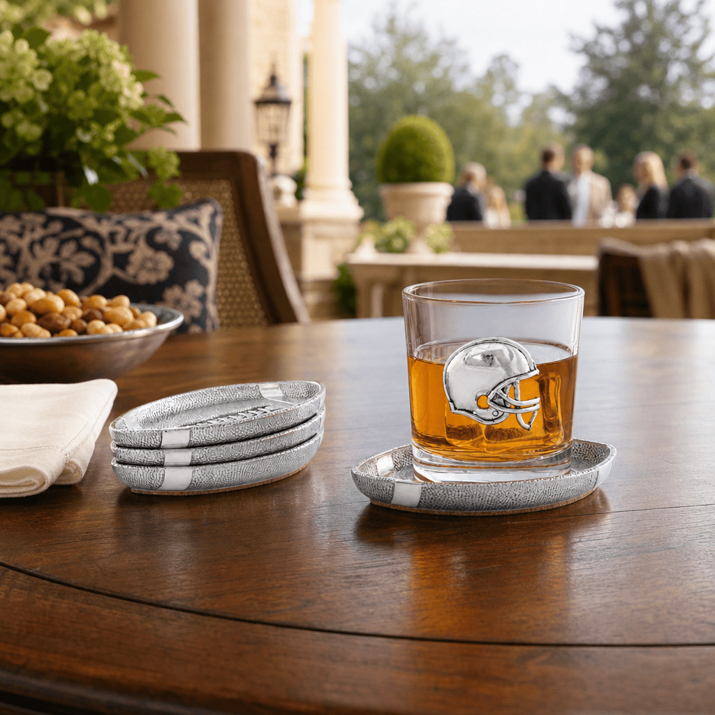 Football Coasters - Set of 4