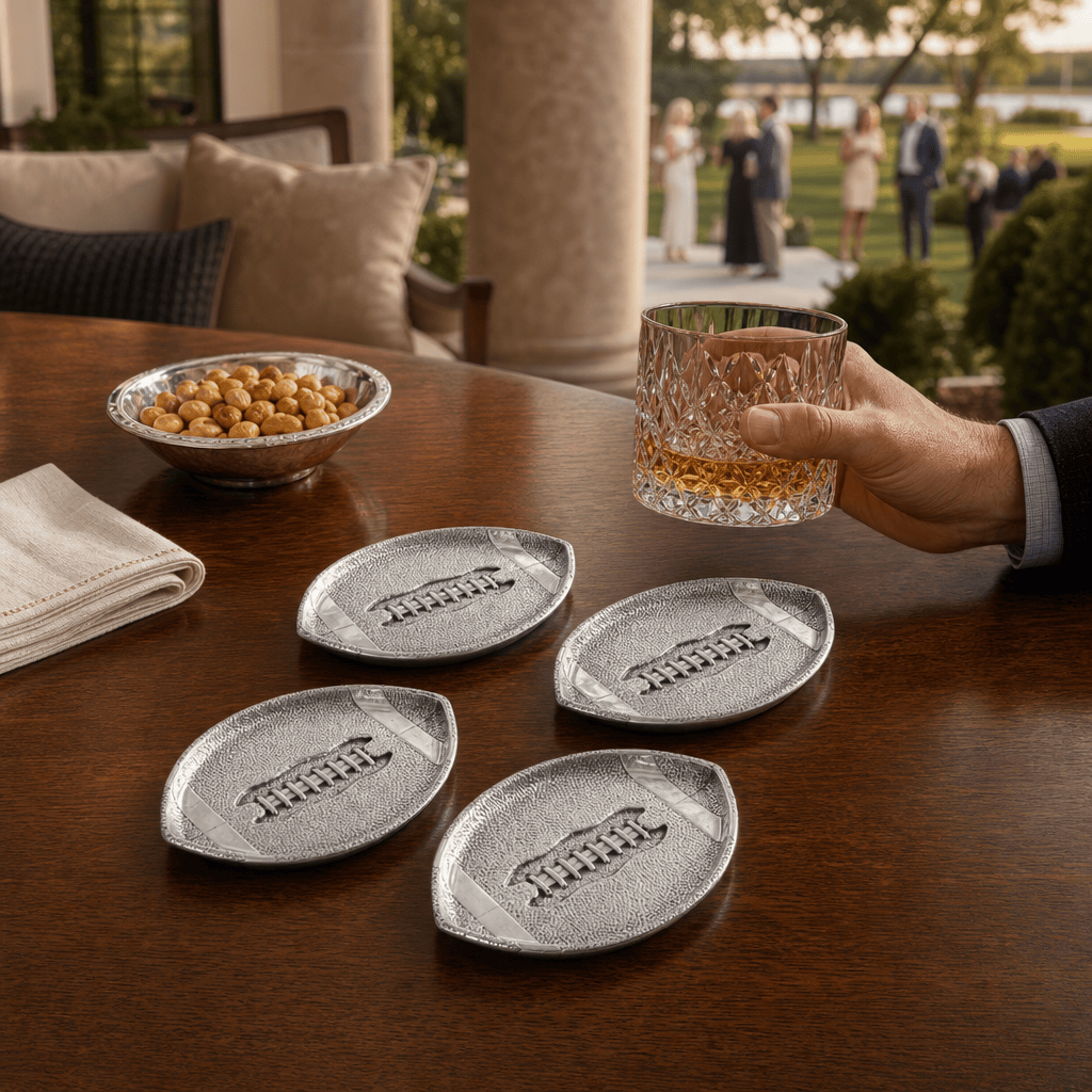 Football Coasters - Set of 4