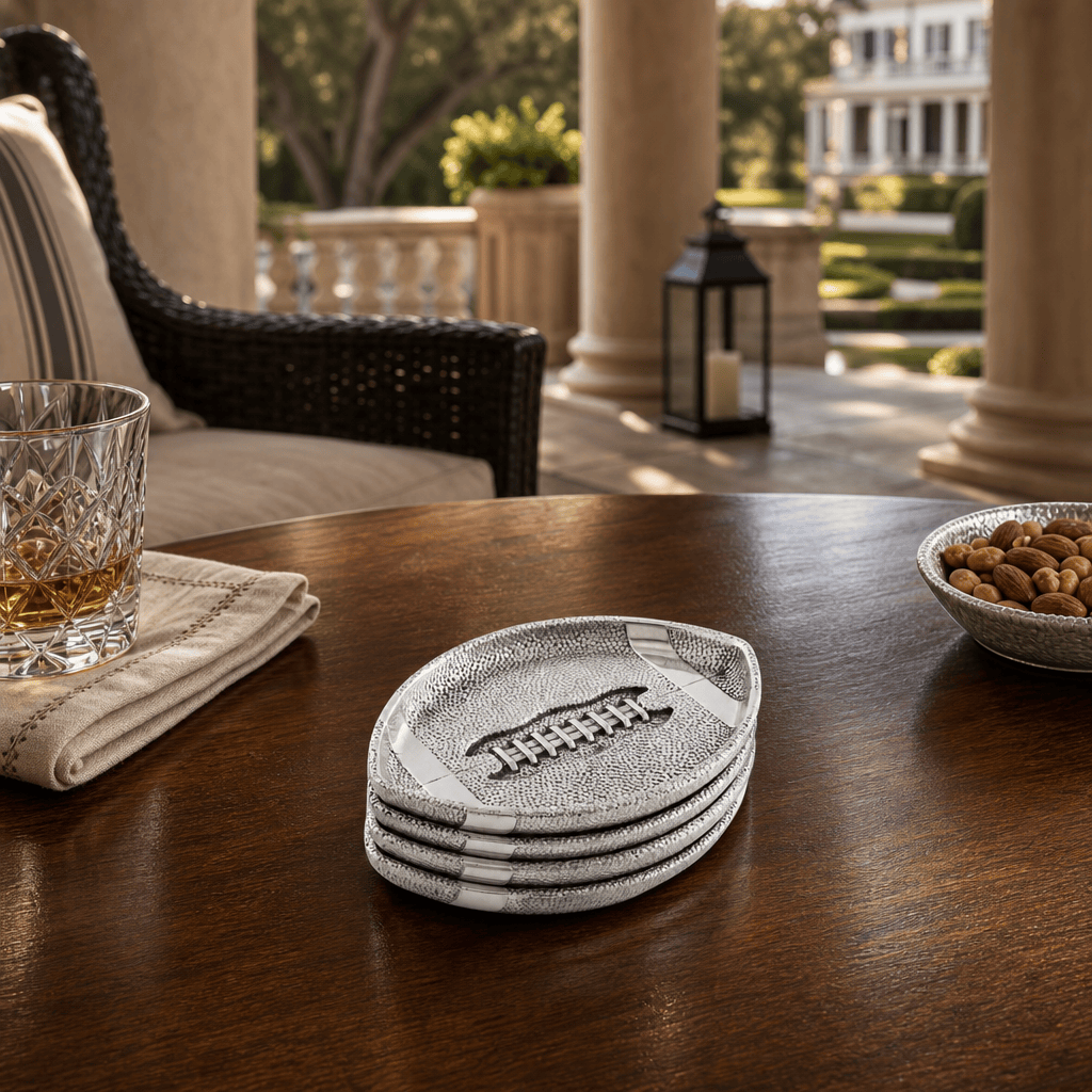 Football Coasters - Set of 4