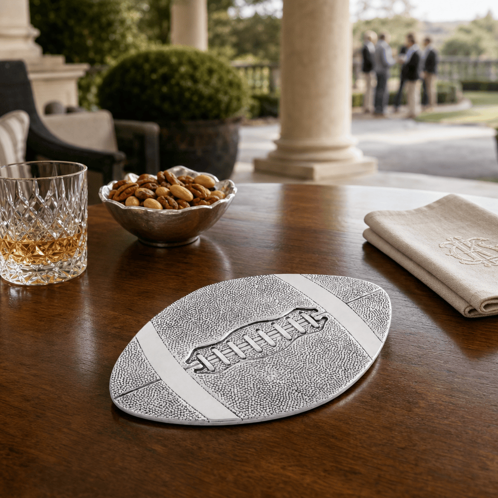 Football Metal Trivet