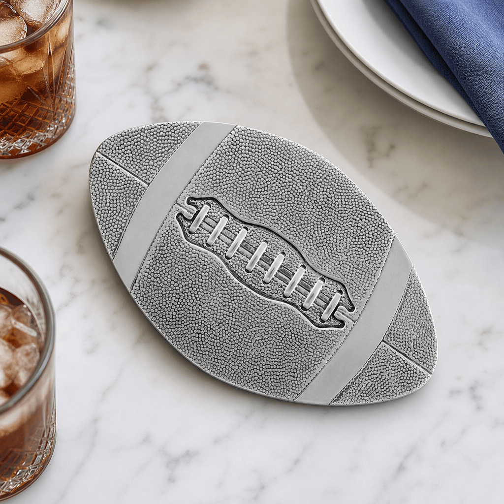 Football Metal Trivet