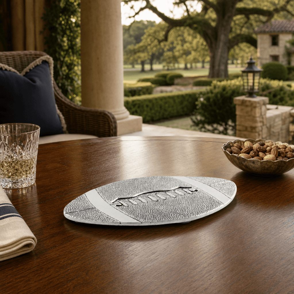 Football Metal Trivet