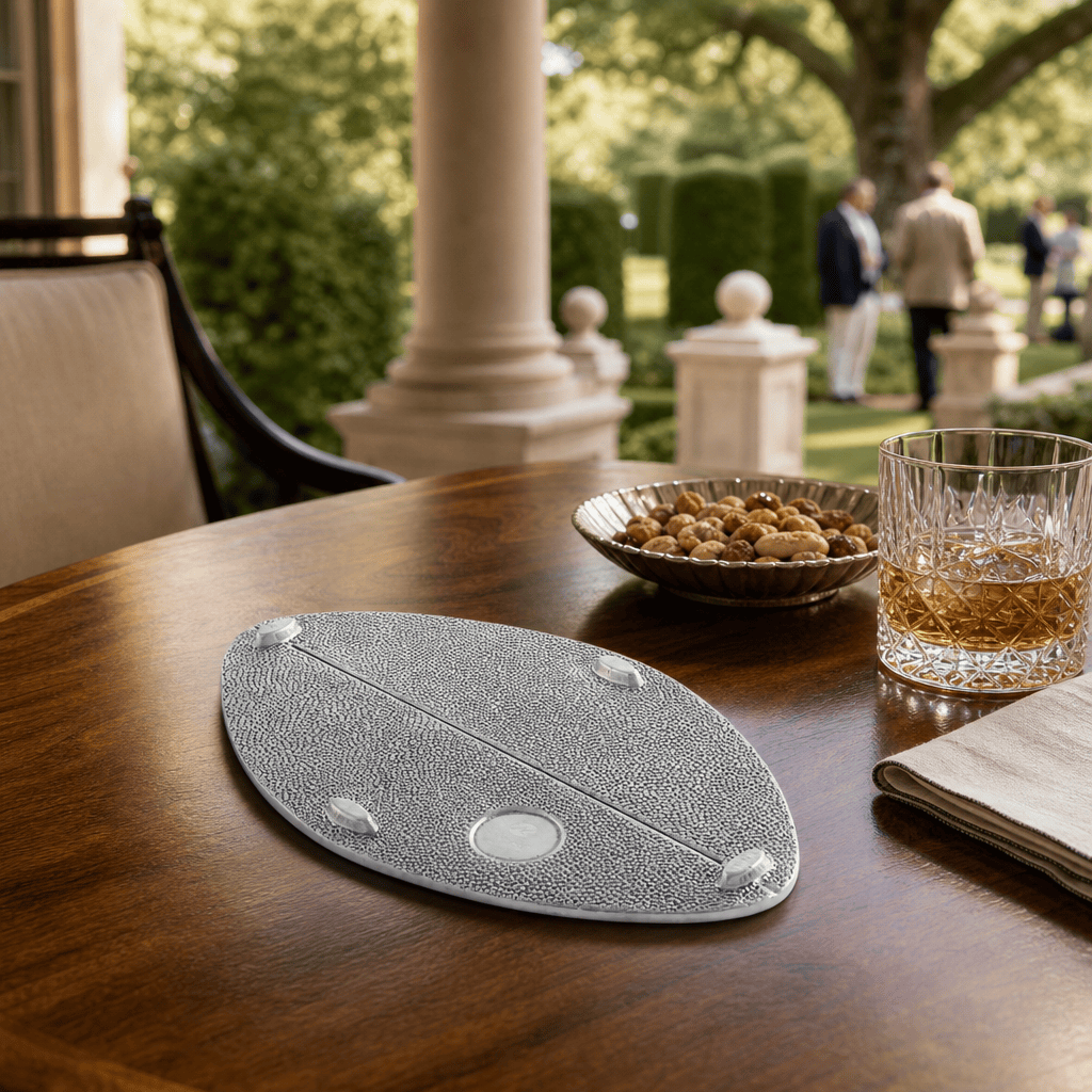 Football Metal Trivet